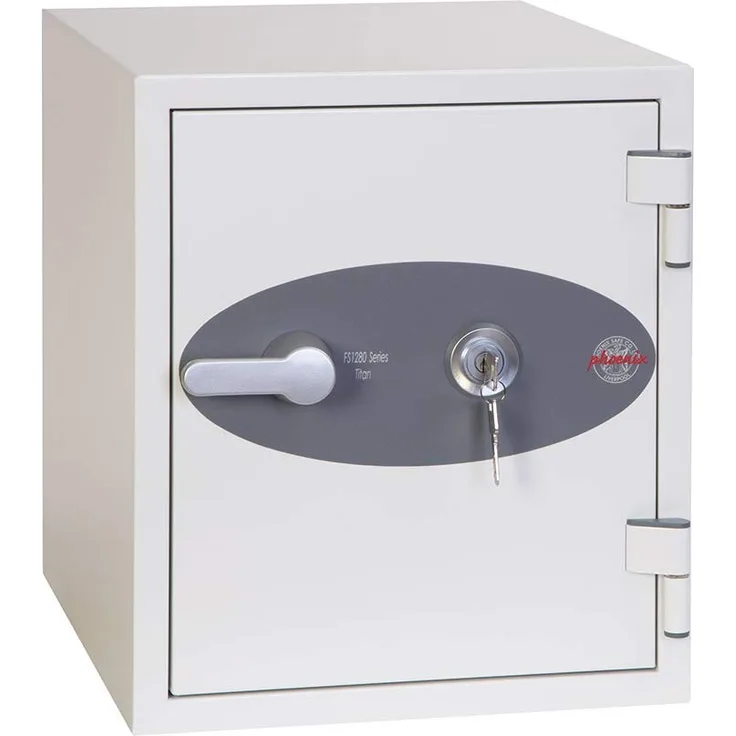 Phoenix Safe Company FS1282K Titan Dokumententresor 410 mm x 350 mm x 430 mm, inkl. 60 Minuten Feuerschutz
