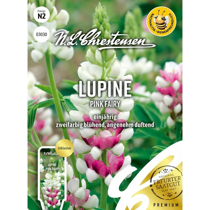 N.L. CHRESTENSEN Lupinen Pink Fairy | Lupinensamen 
