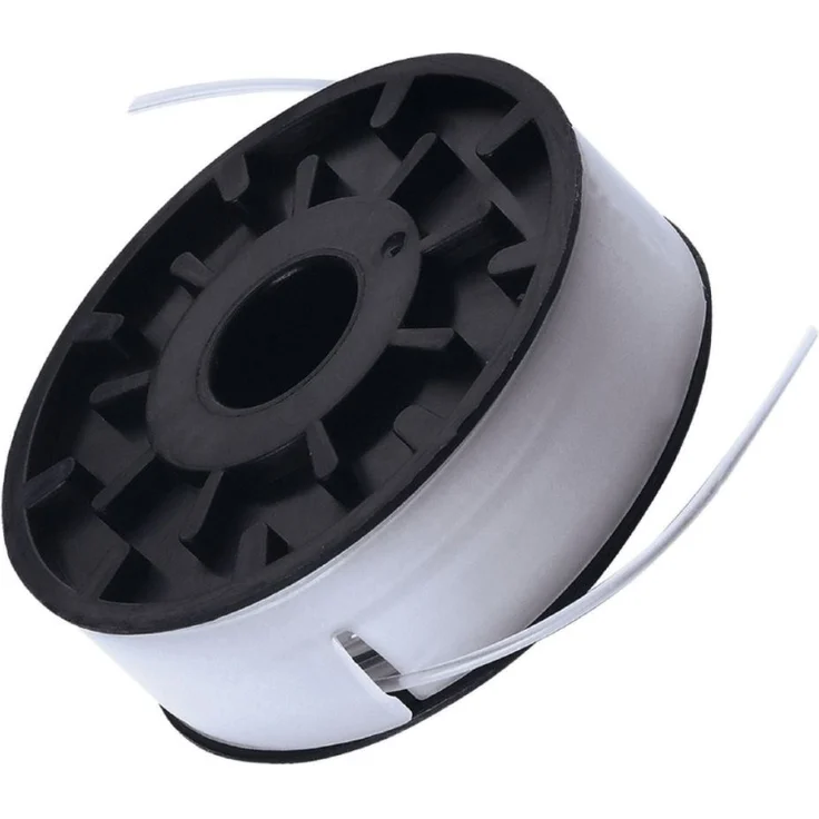 Original Einhell Ersatzfadenspule Rasentrimmer-Zubehör (passend für Elektro-Rasentrimmer RG-ET 5531 und RG-ET 7535, Länge 10 m, aus Nylon, Durchmesser 1,4 mm)