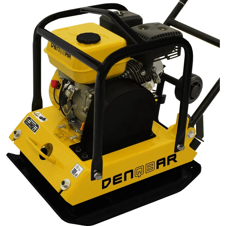 DENQBAR Rüttelplatte 102 kg Komplettset inkl. PU-Matte Fahrwerk DQ-0139 – Bild 3