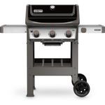 Weber Gasgrill Spirit II E310 GBS (45010179), Edelstahl, 3 Brenner, 6-8 Personen, schwarz