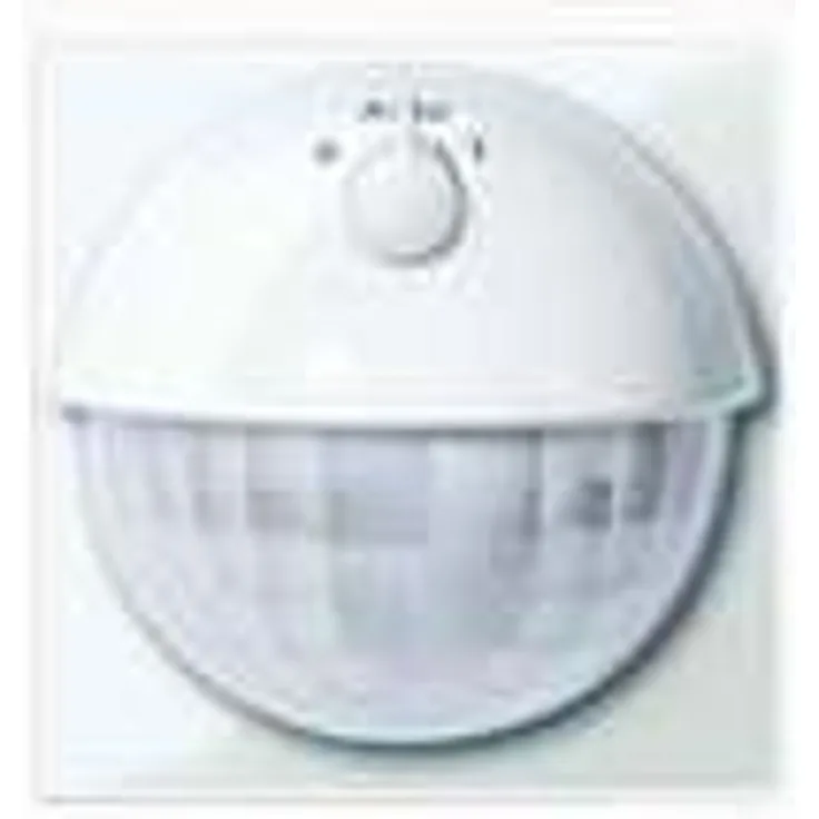 Merten MEG5711-0319 Argus 180 UP Sensor-Modul mit Schalter, polarweiß glänzend, System M, Weiß