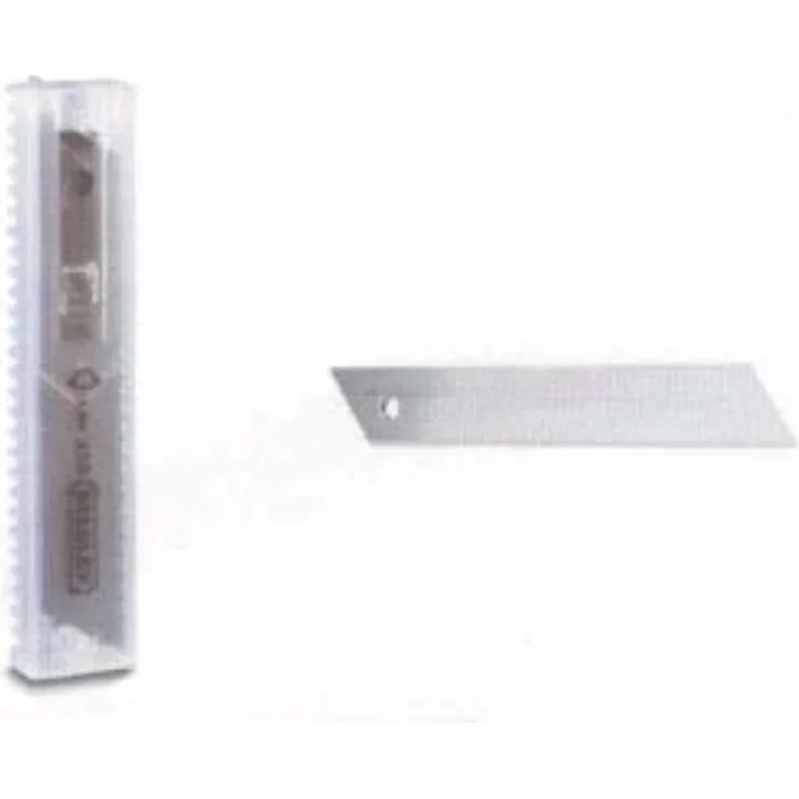 Stanley Abbrechklingen (25 mm, gerade Schneide, 0,7 mm Schneidstärke, 110 mm Klingenlänge) 10 Stück, 0-11-325