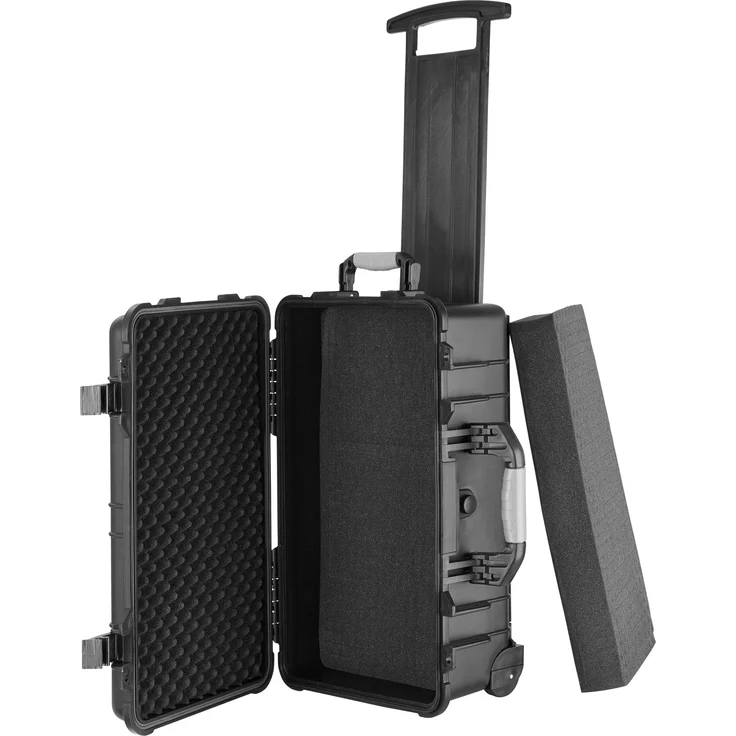 Transportkoffer rollbar mit Teleskopgriff – Bild 1