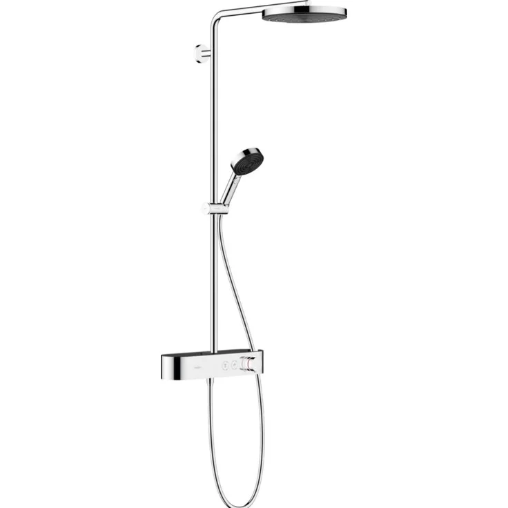 Pulsify Showerpipe 260 1jet chrom mit ShowerTablet Select 400, 24220000 - Hansgrohe