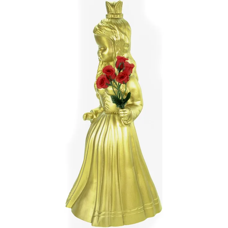 Rakso 0526 Schneewitchen 40 cm Goldedition PVC Zwerg Garten Figur Märchen