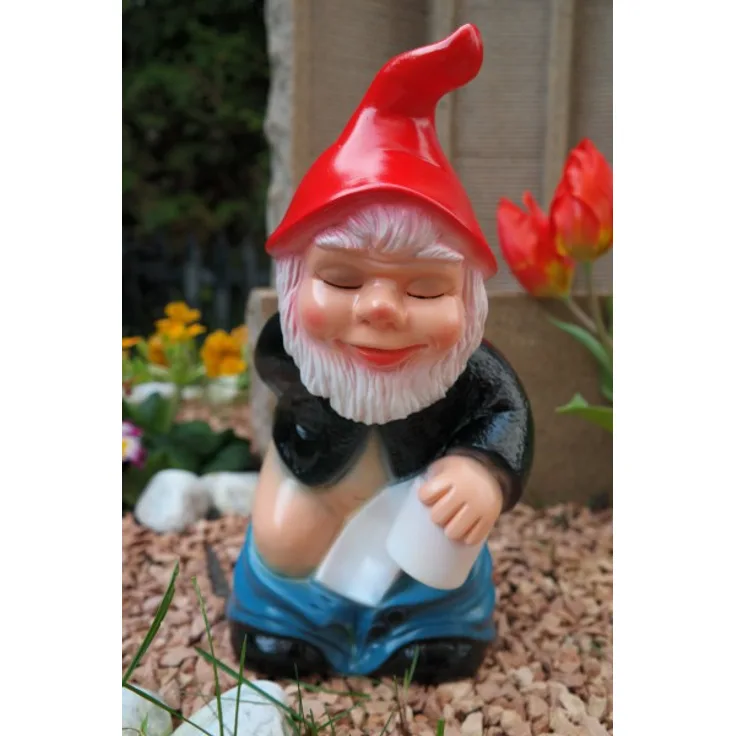 Gartenzwerg Scheisserle aus bruchfestem PVC Zwerg - Made in Germany Figur