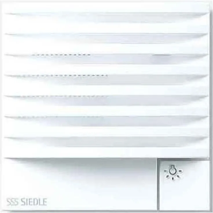 Siedle 4831380 Türlautsprechermodul 1und N-System, TLM 612-02 SM, Silber metallic