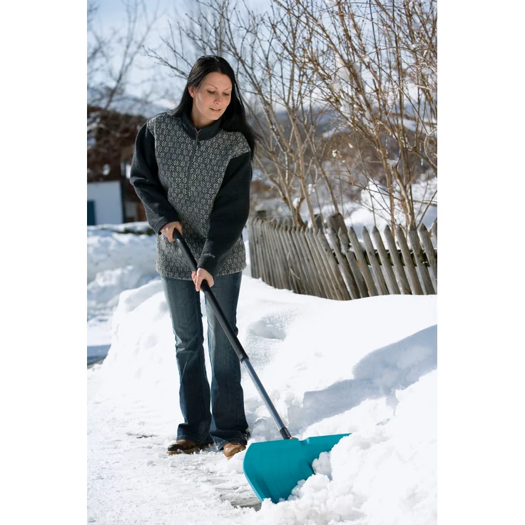 GARDENA Combisystem-Schneeschieber KST 50 (3241-20) Schneeschaufel, abriebfeste Kunststoffkante, leichtes Kunststoffblatt, bis -40°C kälteschlagfest, Arbeitsbreite 50 cm – Bild 7