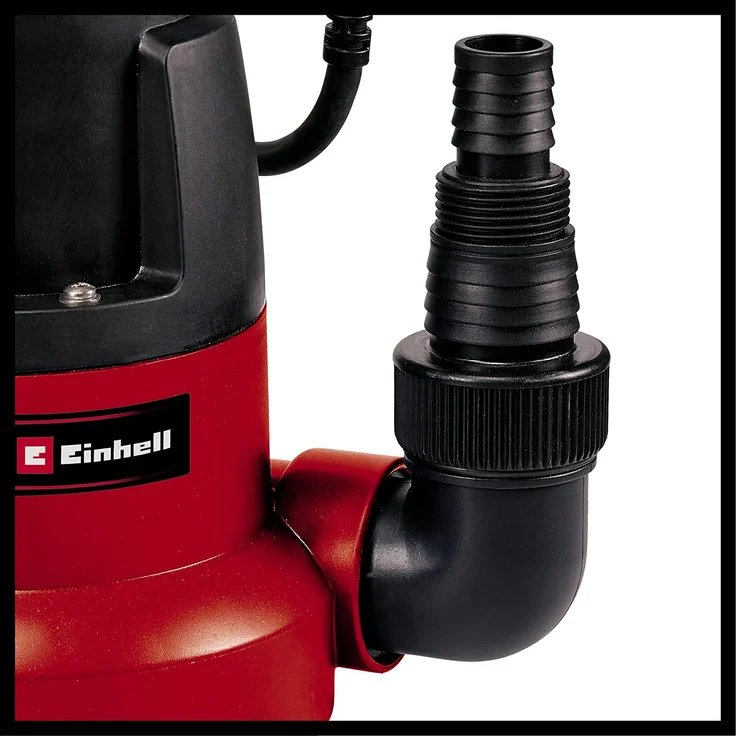Einhell Tauchpumpe GC-SP 3580 LL (350 W, 8.000 Liter pro Stunde, flachabsaugend bis 1 mm, Pumpenstart ab 8 mm, integriertes Rückschlagventil) Tauchpumpe – Bild 5