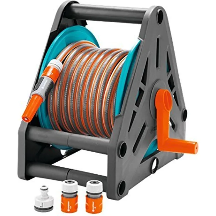 GARDENA 2687 20 15 m Schlauchwagen Set Orange