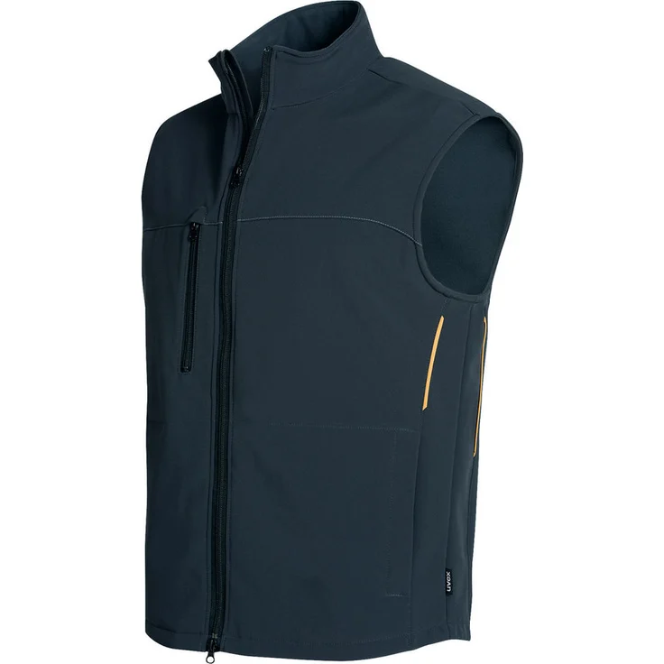 UVEX Herren-Weste uvex perfect in grau-anthrazit, Regular Fit, Größe 40, 42