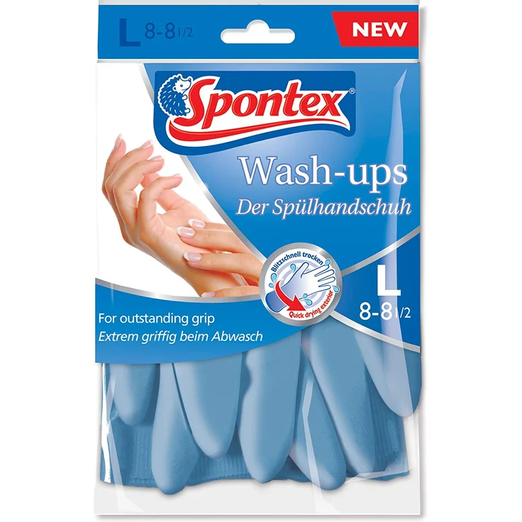 Mapa Spontex Handschuh Wash Ups Größe L mit Anti Rutsch System