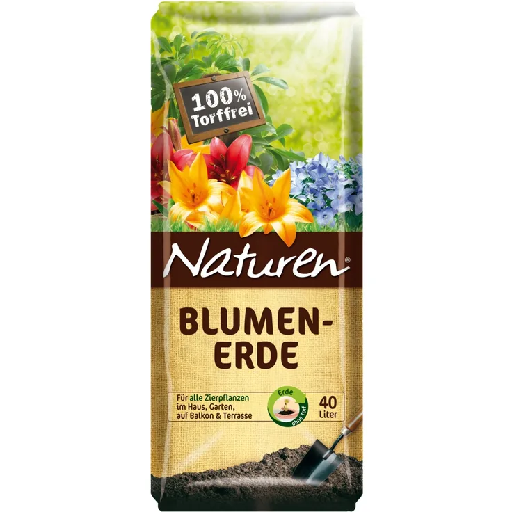 Substral Naturen Blumenerde ohne Torf 40 Liter