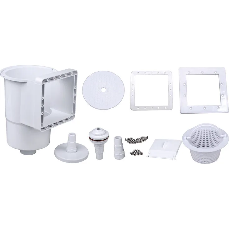 WELL2WELLNESS Pool Skimmer Set S1 Oberflächenskimmer inkl. Einlaufdüse