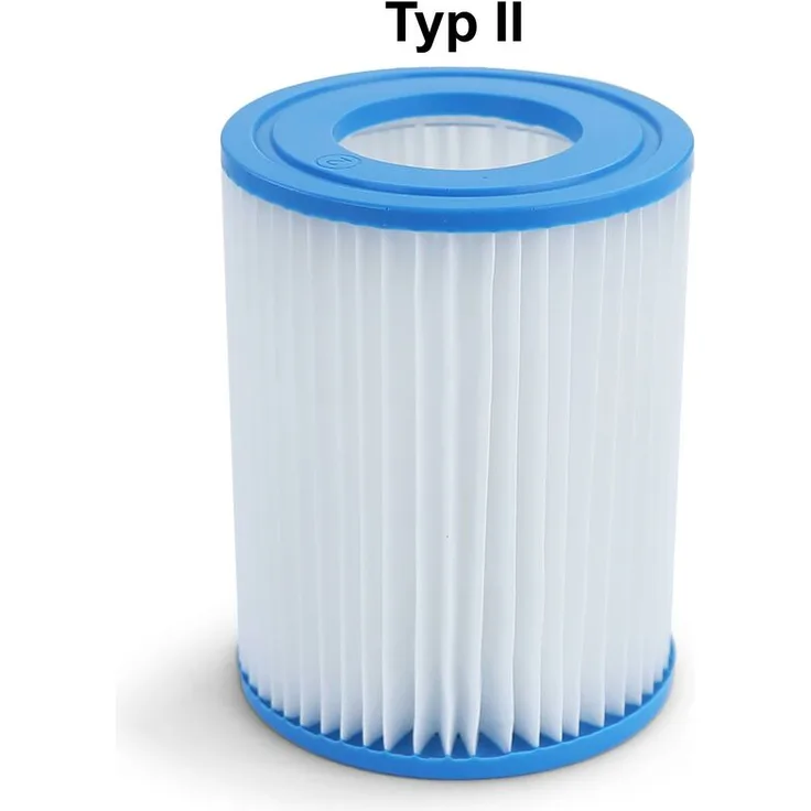 Ramroxx - Pool Filterkartusche Ersatzfilter Kartusche Filterpatrone Typ II