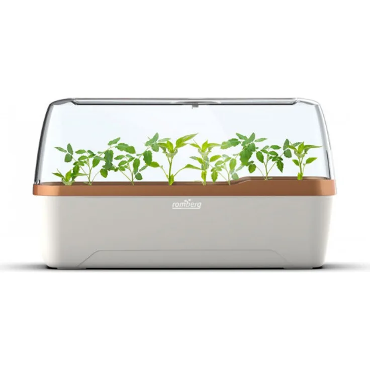 Romberg Gewächshaus BoQube Plus L41 cm Farbe creme- kupfer