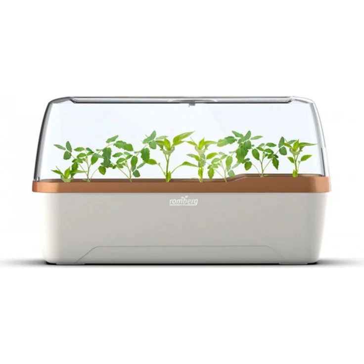 Romberg Gewächshaus BoQube Plus L41 cm Farbe creme- kupfer – Bild 1