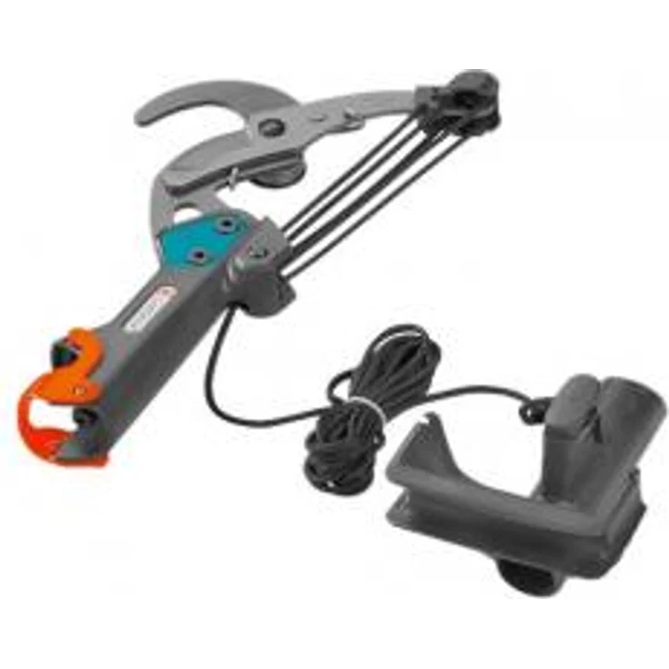 GARDENA combisystem-Bypass-Baumschere Astschere mit 5-fach Rollenübersetzung für kraftsparendes Schneiden von Ästen bis 35 mm Durchmesser mit 4 7 m reißfestem Zugseil und D-Griff 298-20 – Bild 2