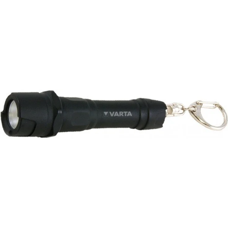 Varta Mini-Taschenlampe Indestructible Key Chain Light (16701) schwarz – Bild 1