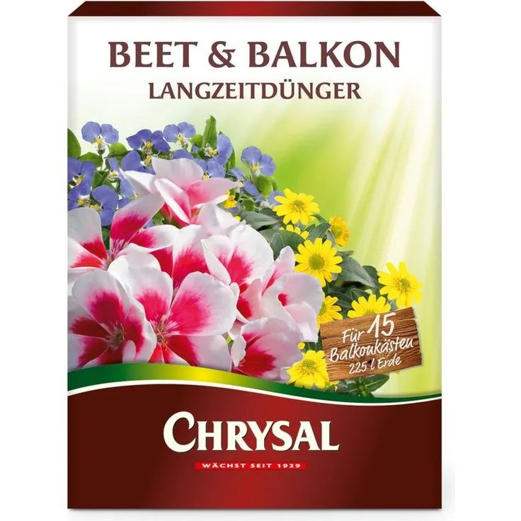 Chrysal Beet und Balkon Langzeitdünger - 900 g