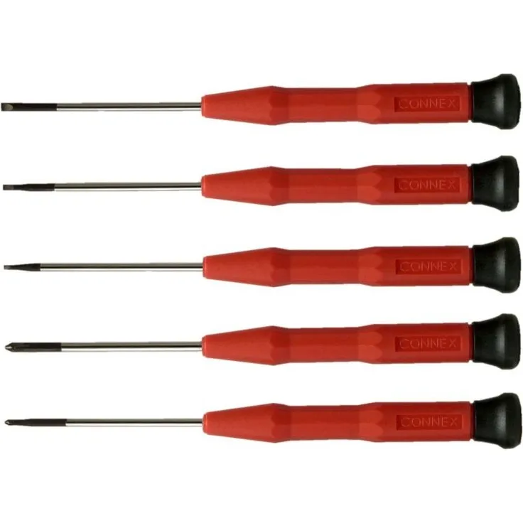 Connex COXT977008 Feinmechaniker-Schraubendreher-Satz, 5-teilig