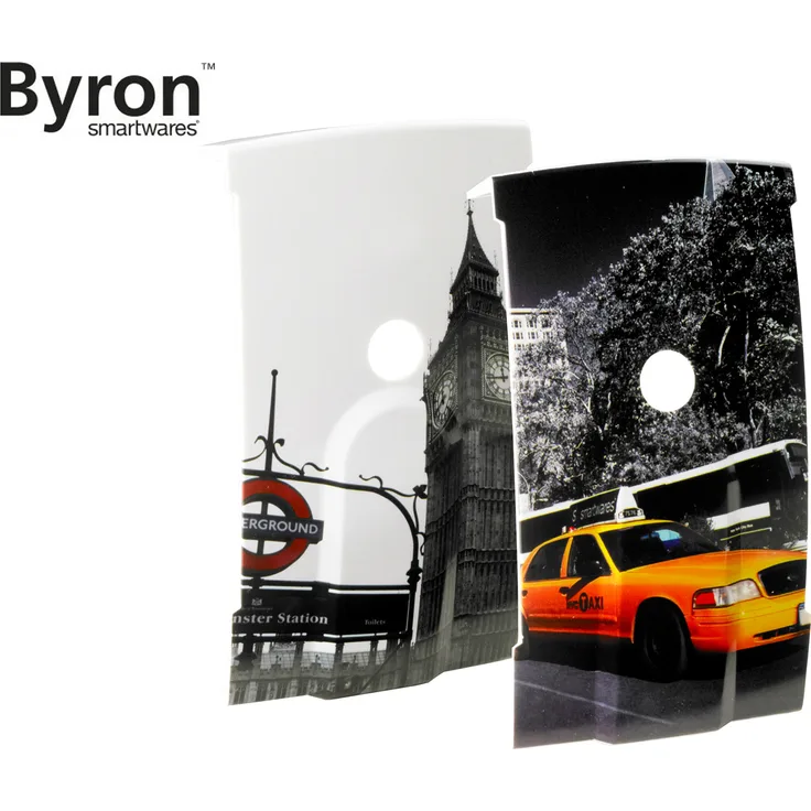 Byron, by-NB Wechselcover für BY504E, BY514E & BY535E, Schwarz, Weiß