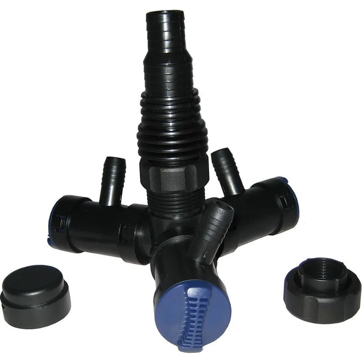 Oase Wasserverteiler Multi WD 1/2, schwarz Bewässerungszubehör