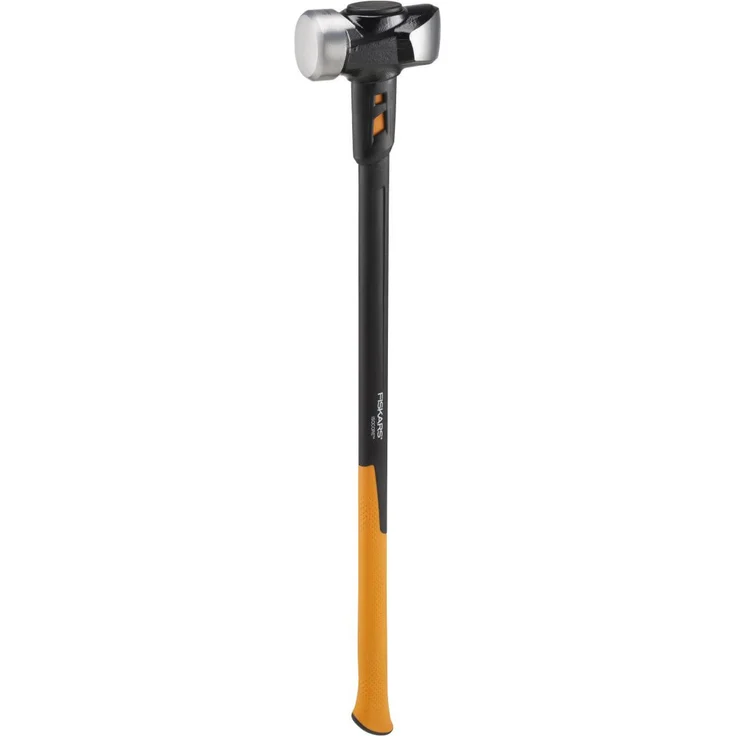 Fiskars Vorschlaghammer IsoCore L zum Eintreiben von Holzpfählen oder Abbrucharbeiten, Länge: 92 cm, Gewicht: 4,76 kg, Schwarz-Orange, 1020219 – Bild 1