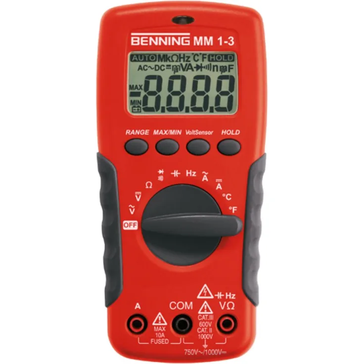 Benning Multimeter Digital MM1-3, 044083