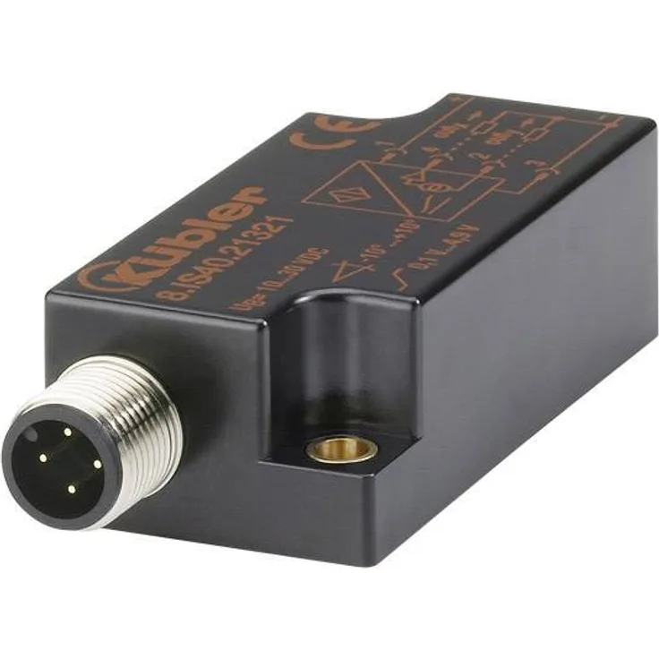 Kübler Neigungssensor IS40 8.IS40.21321 Messbereich: -10 - plus 10° Analog Spannung M12, 5 polig