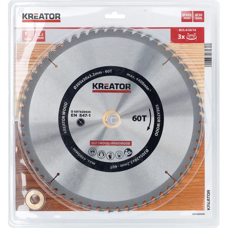 KREATOR KRT020430 KRT020430-Disco von Sierra Madera 305mm60d