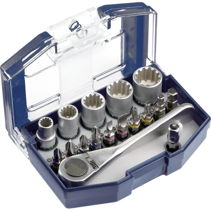 KWB Bit-Box BITS and SOCKETS Bit-Box 17-teilig – Bild 1