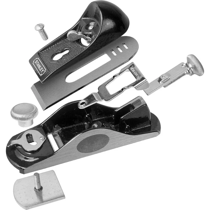 Stanley Einhandhobel No. 9 1-2 (vollständig einstellbar, Sohle und Seiten geschliffen, verstellbare Maulöffnung) 1-12-020 – Bild 4