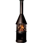 Buschbeck Holzkohlegrill Edelstahlkamin Sydney, 45 cm