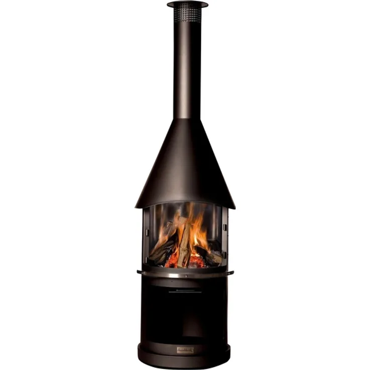Buschbeck Holzkohlegrill Edelstahlkamin Sydney, 45 cm