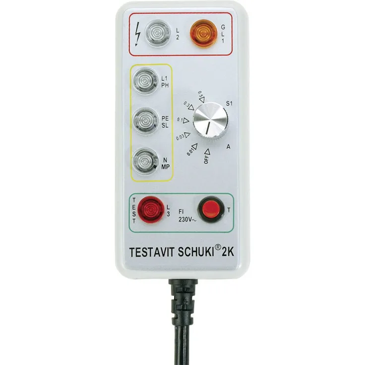 Testboy Testavit Schuki 2K Steckdosentester CAT III 300V LED
