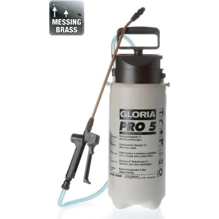 GLORIA Drucksprüher Pro 5, Spezial-Drucksprühgerät, 5L, Ölfest – Bild 1