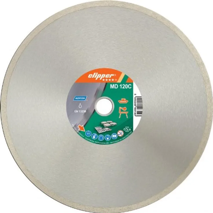 Norton Clipper 70184625093 Diamanttrennscheibe MD 120C 200x25,4mm