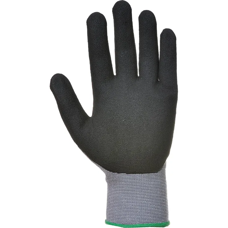 Portwest A350BKRS DermiFlex Handschuh, Regular, Größe S, Schwarz