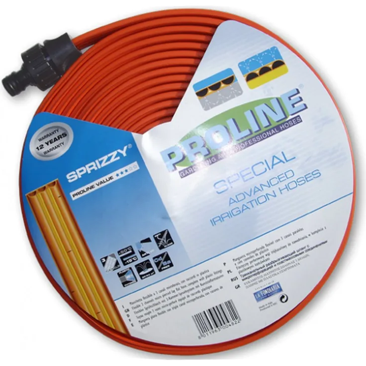 Bradas FPL15 Liquipipe Sprühschlauch, Bewässerungsschlauch 15 m, grün, 30 x 30 x 2 cm