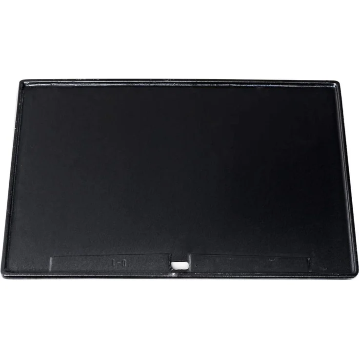 Grillplatte, 48,5 x 32 cm, beidseitig nutzbare Grillplatte für Gasgrill, Kohlegrill und Elektrogrill – Bild 2