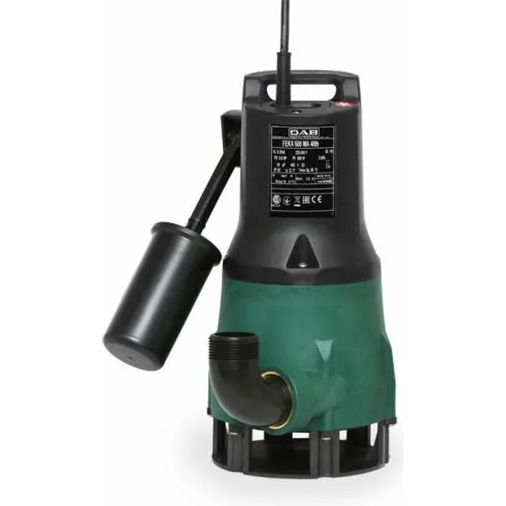 Dab Tauchmotorpumpe Schmutzwasserpumpe FEKA 600 MA mit Schwimmerschalter und 5m Kabel 60190343