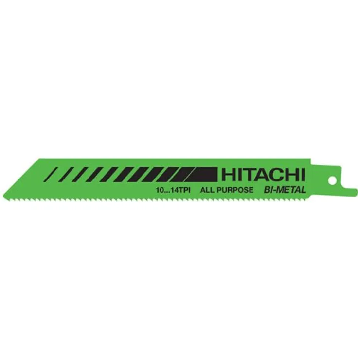 Hitachi Tigersägeblatt 150 mm,BiM,8-14TPI (VE = 5 Stück)