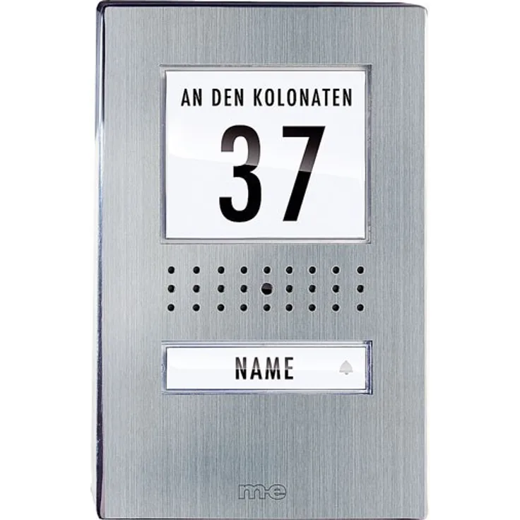 m-e VISTADOOR VDV 510.1 EG Türsprechanlage Außenstation für 1- Familienhaus