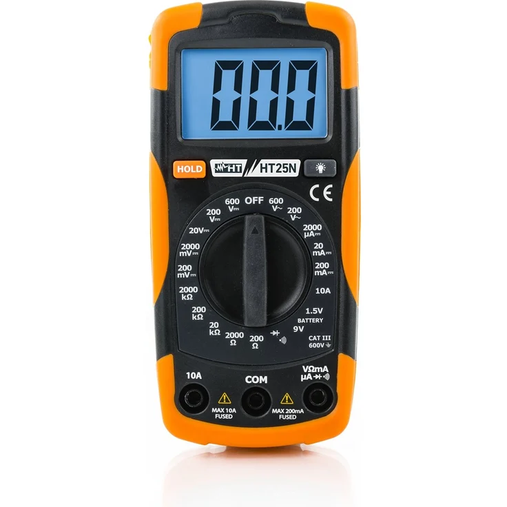 HT-Instruments HT25N Kompaktes Multimeter mit Batterietester