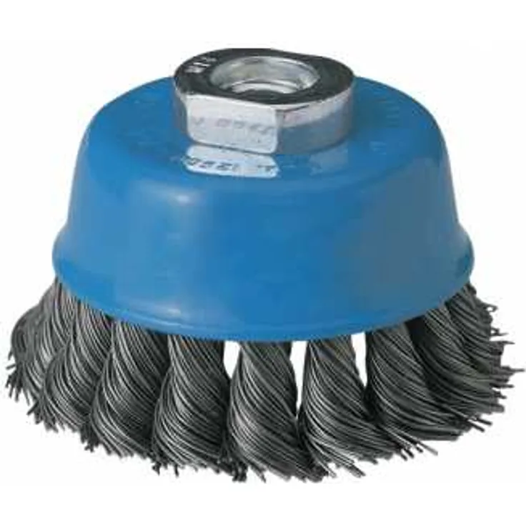FORUM Topfbürste Stahldraht M14 65x0,50mm gezopft