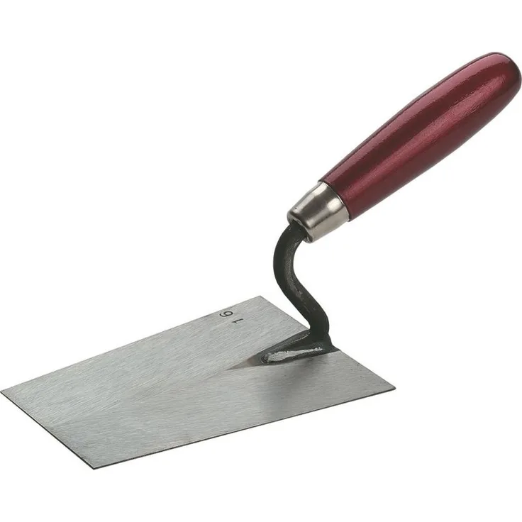 TRIUSO Kantige Kelle Stukkateurkelle 180 mm - 180KK