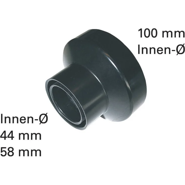 Metabo Absaugadapter Stutzen (für den Anschluss von Nass- - Trockensaugern an die Holzbearbeitungsmaschinen) 0910031260 - Preisvergleich – Bild 1