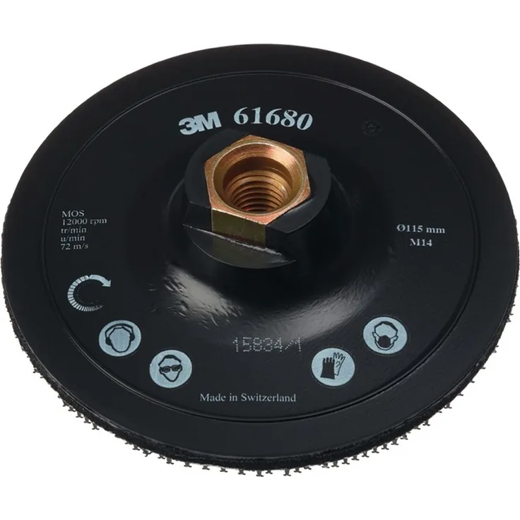 Stützteller Scotch Brite DH-AC D.125mm M14 m.Zentrierung 3M